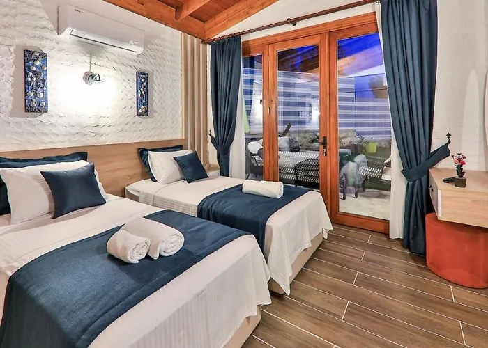 빌라 İslamlar 2 Bedroom Secluded With Private Pool Hot Tub 칼칸